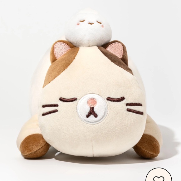 Smoko Laying Fat Siamese Cat Midi Mochi Plush - Picture 7 of 7